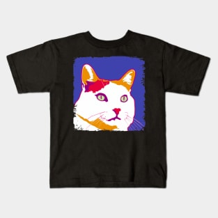 Turkish Van Pop Art - Cat Lover Gift Kids T-Shirt